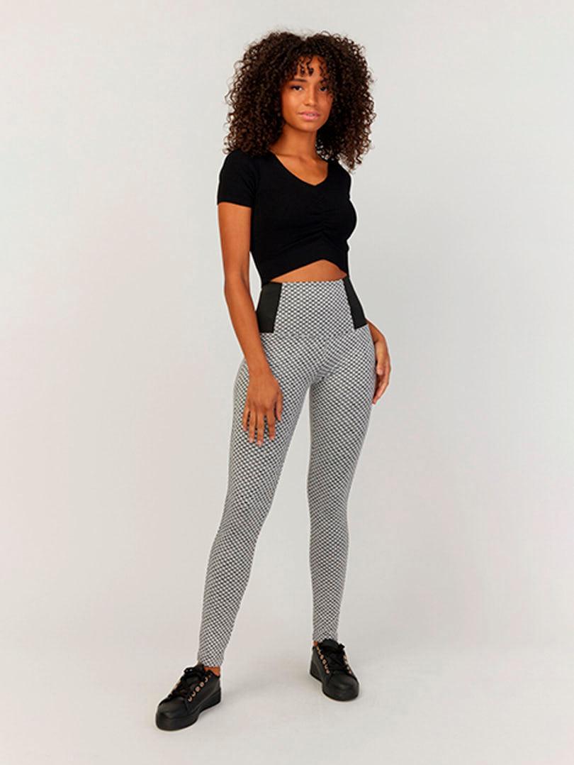 Legging à outlet carreaux