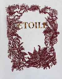T-shirt en cotton avec Imprimée inscription «ETOILE» - NAUMY