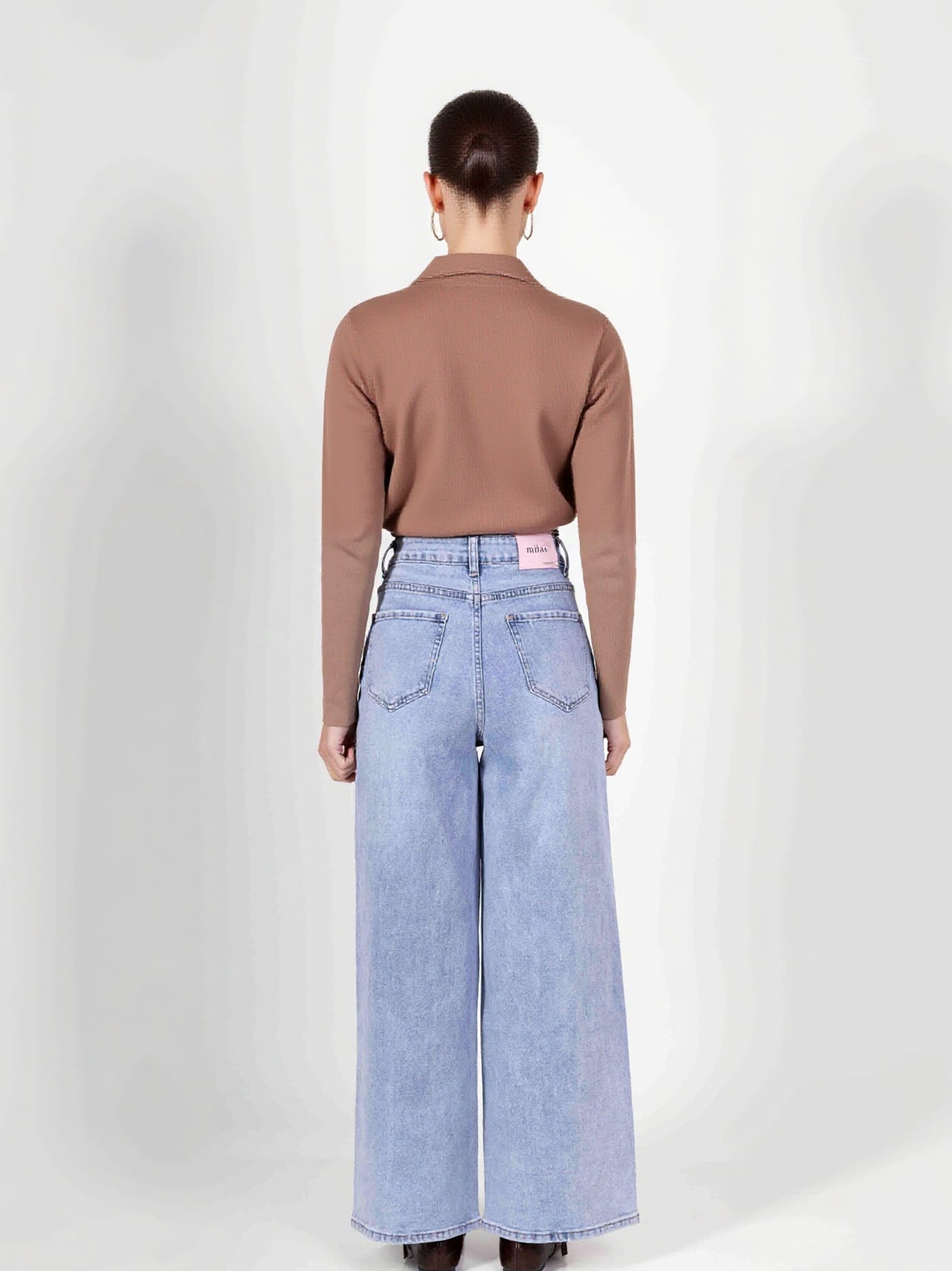 Jean Wide legs taille haute - NAUMY