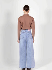 Jean Wide legs taille haute - NAUMY