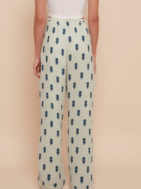 Pantalon d’été droit à imprimé bohème - NAUMY