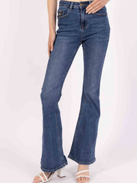 Jean flared fit Taille Haute Silhouette Élancée - NAUMY
