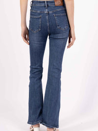 Jean flared fit Taille Haute Silhouette Élancée - NAUMY