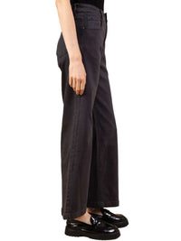 Jean Large Droit Gris en Denim de Coton – L’Essence du Minimalisme Chic NAUMY