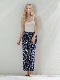 Pantalon fluide à Motif Floral - NAUMY