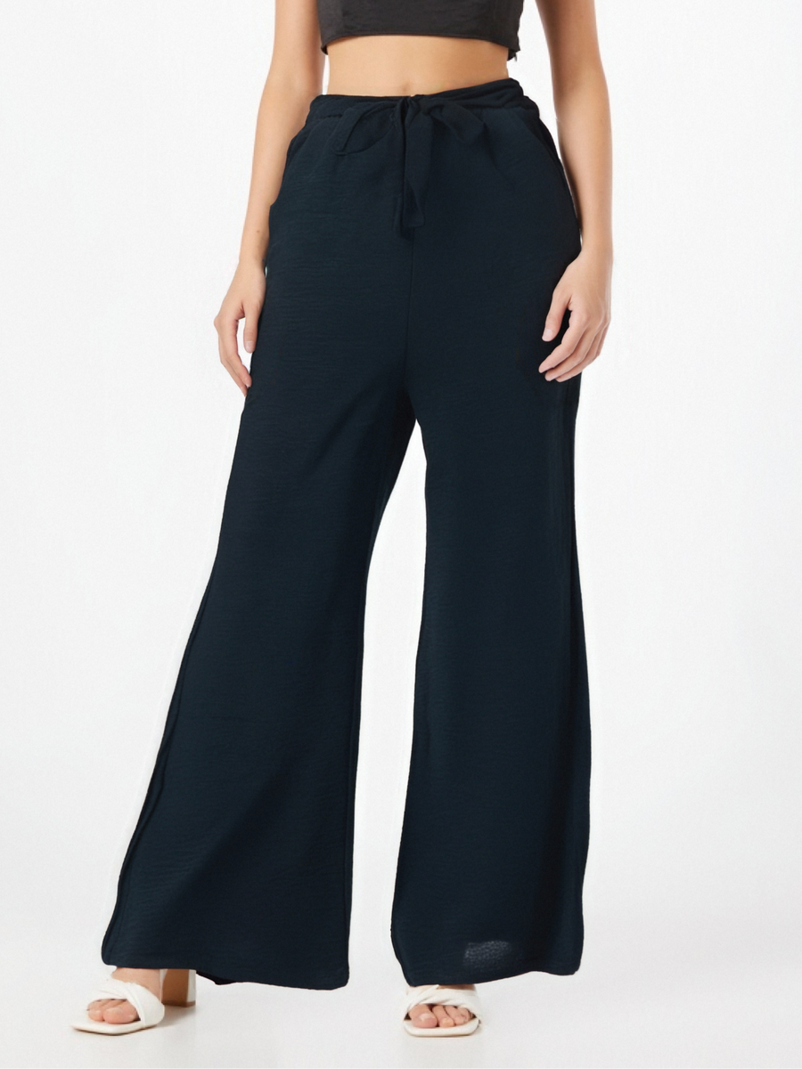 Pantalon fluide en tissu gaufré -  NAUMY