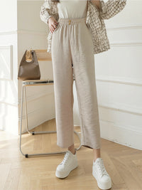 Pantalon d’été droit effet lin - NAUMY