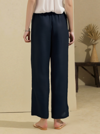Pantalon d’été droit effet lin - NAUMY