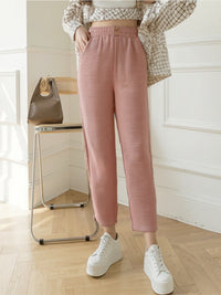Pantalon d’été droit effet lin - NAUMY