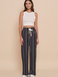 Pantalon fluide rayé - NAUMY