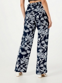 Pantalon d’été droit à imprimé fleuri - NAUMY