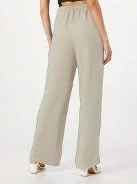 Pantalon d’été droit en tissu gaufré - NAUMY