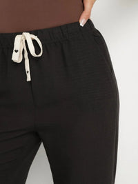Pantalon droit effet lin - NAUMY