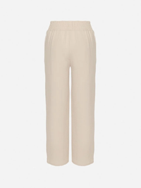 Pantalon droit fluide à taille élastique - NAUMY