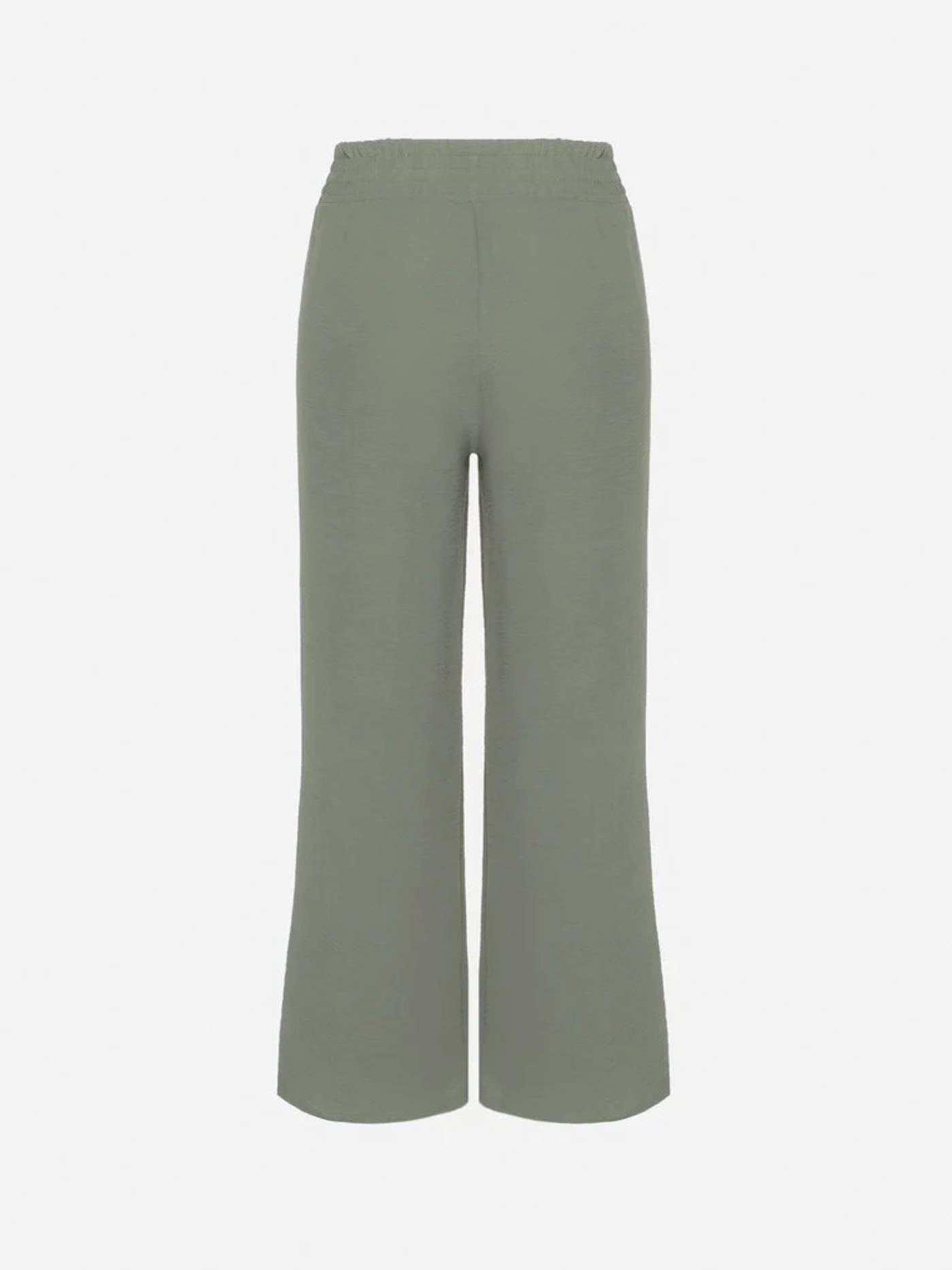 Pantalon droit fluide à taille élastique - NAUMY