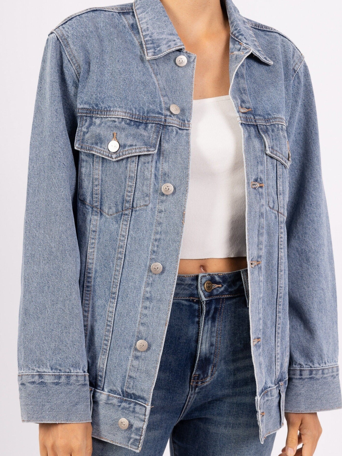 Veste en Jean Regular - NAUMY