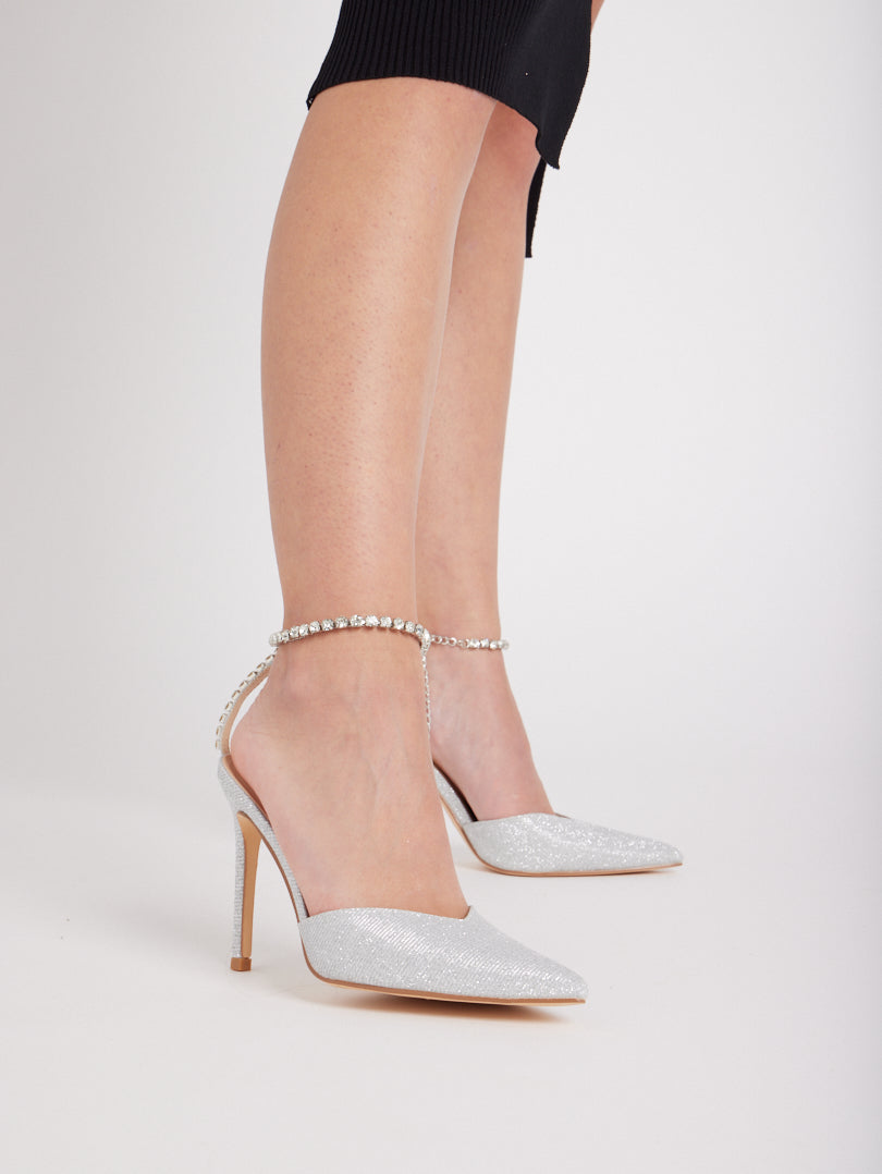 Escarpin bijoux clearance talon