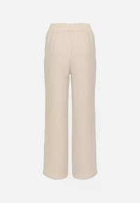 Pantalon droit fluide à nouer à la taille - NAUMY