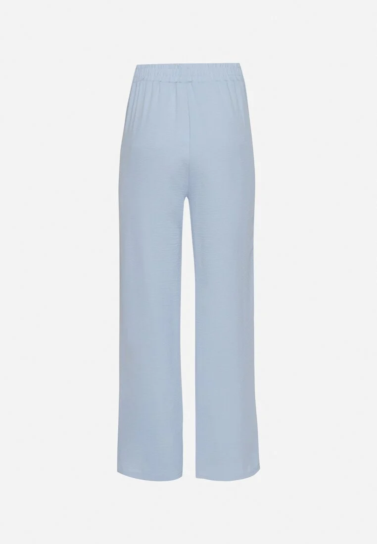 Pantalon droit fluide à nouer à la taille - NAUMY
