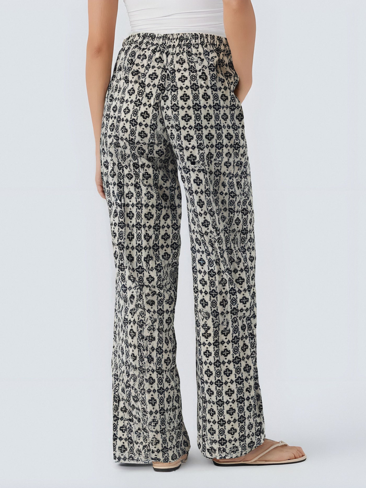 Pantalon Fluide Imprimé Bohème- NAUMY