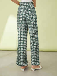 Pantalon Fluide Imprimé Bohème- NAUMY