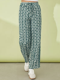 Pantalon Fluide Imprimé Bohème- NAUMY