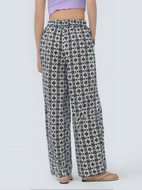 Pantalon Fluide Imprimé Bohème- NAUMY