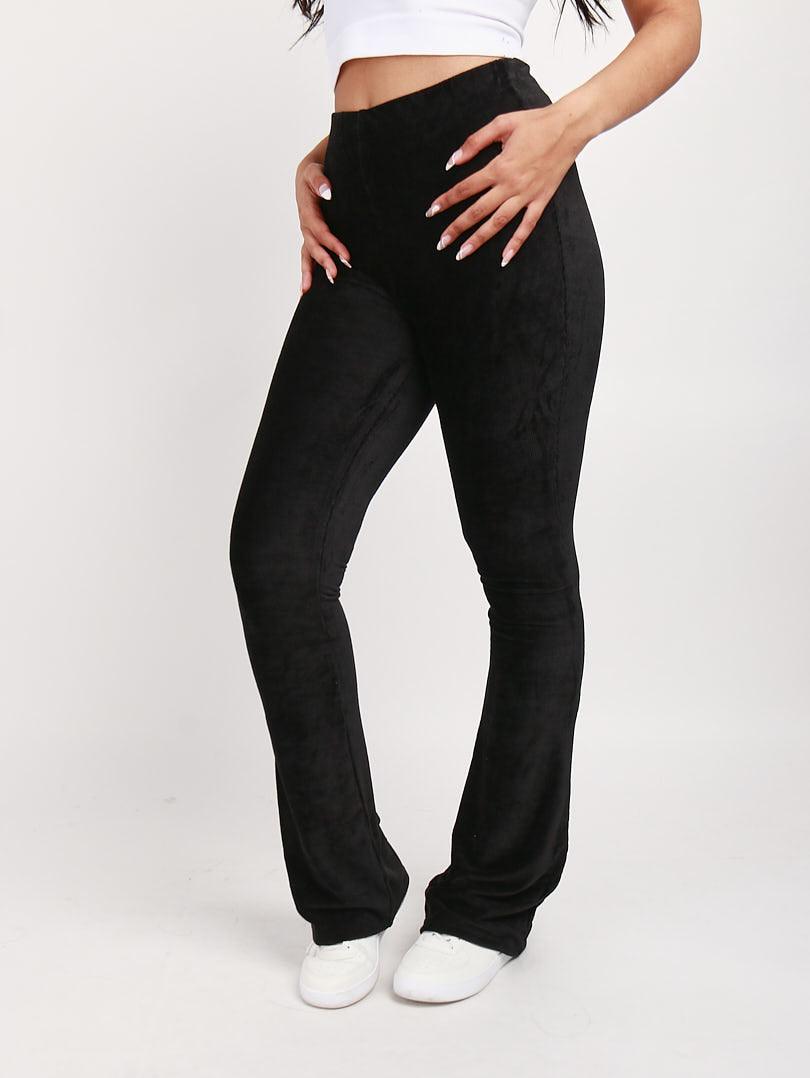 Pantalon droit effet velour - Naumy