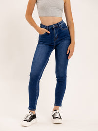 Jean skinny basique taille haute