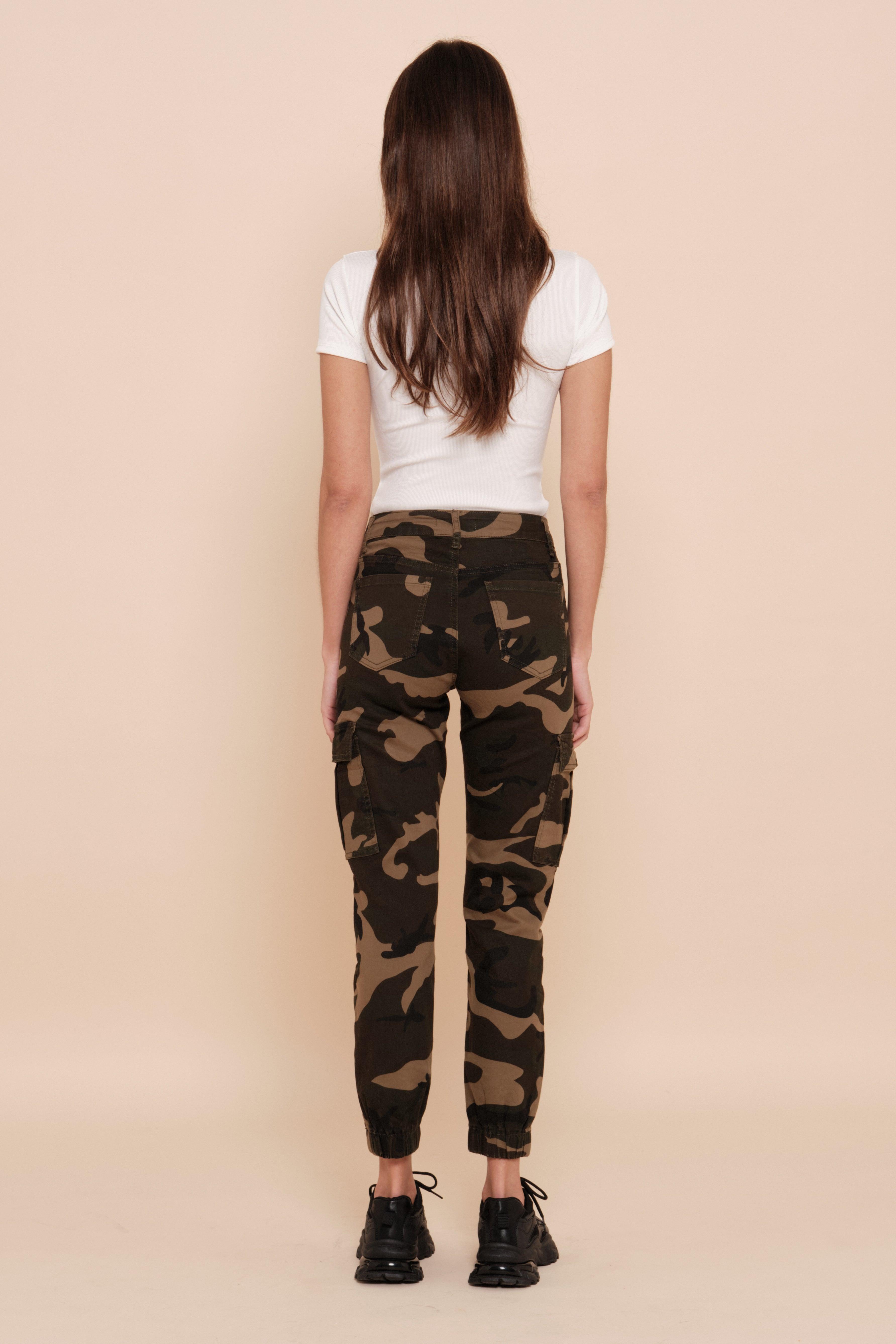 Pantalon cargo camouflage - Naumy