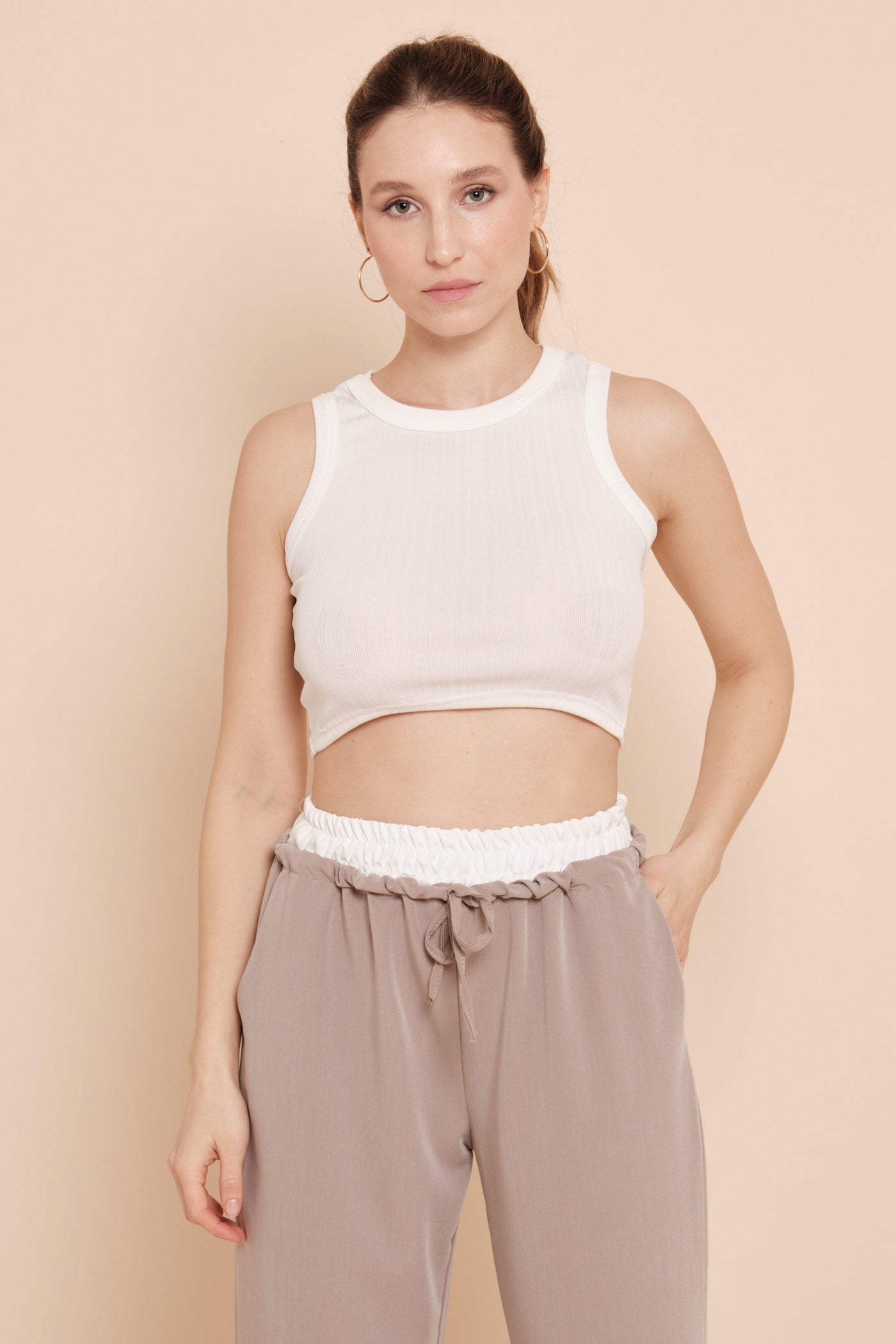 Crop top débardeur - Naumy