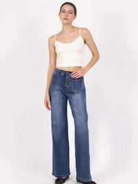 Jean Wide Taille Haute - NAUMY