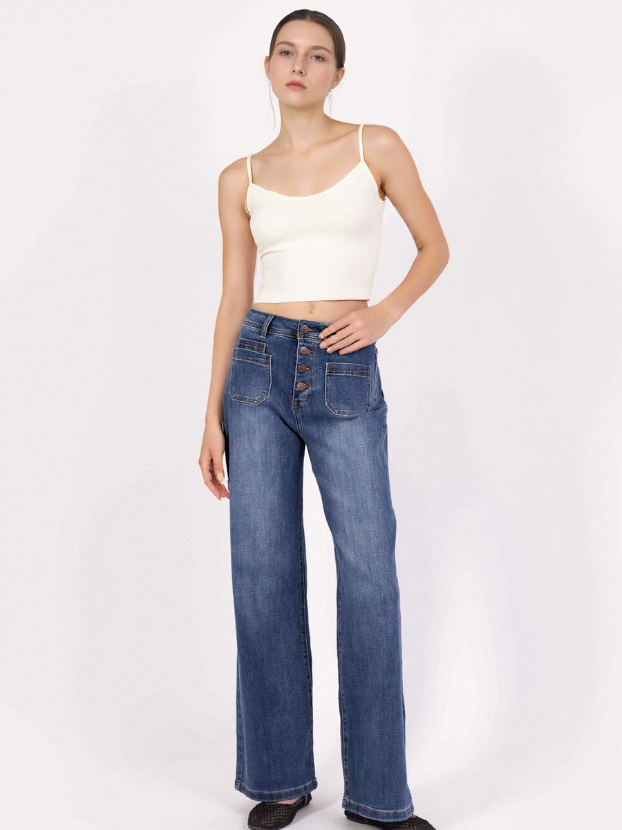 Jean Wide Taille Haute - NAUMY