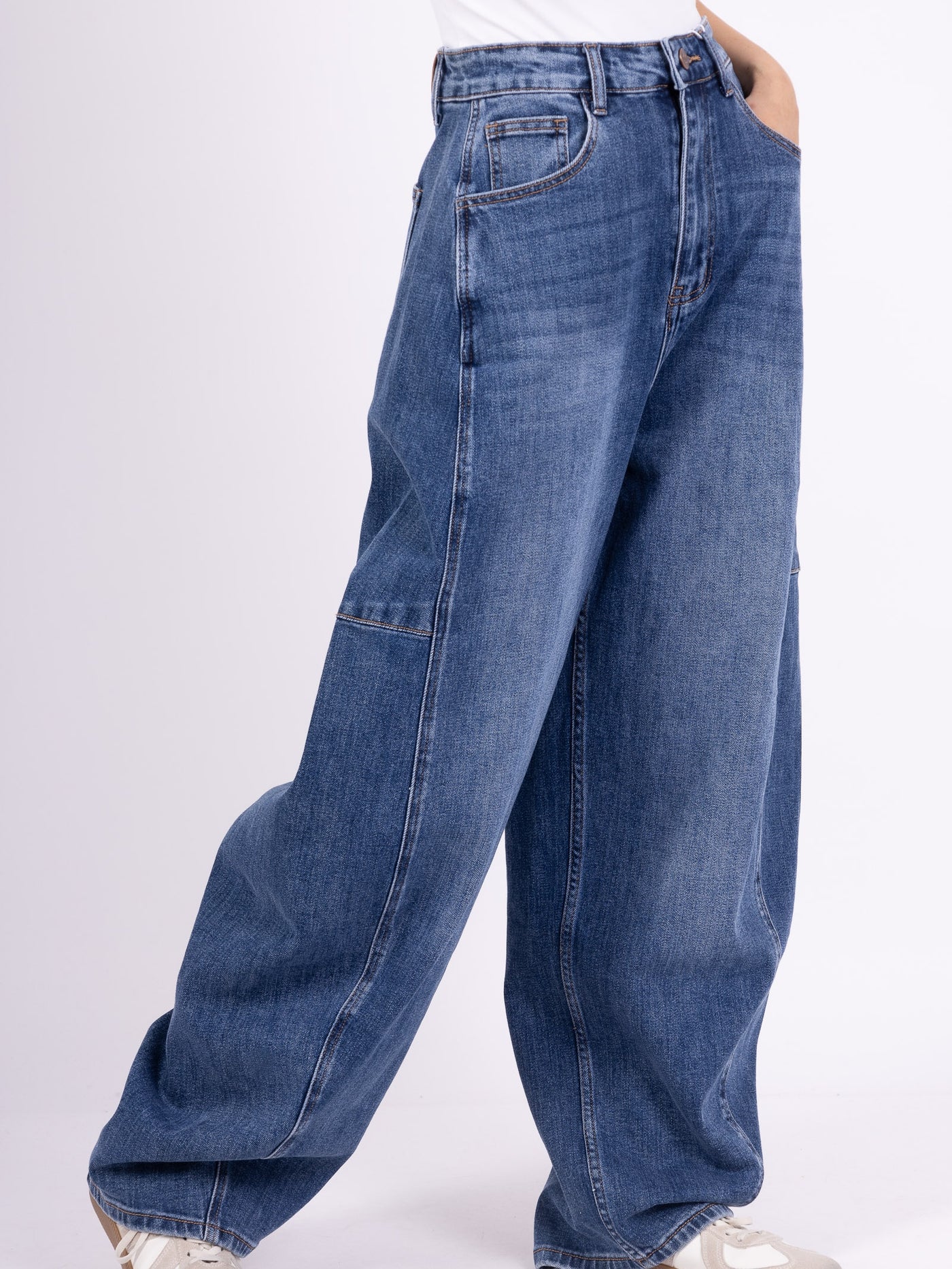 Jean Loose Large Bleu - NAUMY