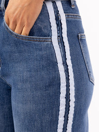 Jean Large à Bandes Latérales – Le Must-Have Street - NAUMY