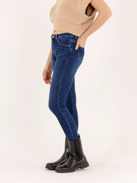 Jean skinny taille haute