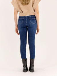 Jean skinny taille haute