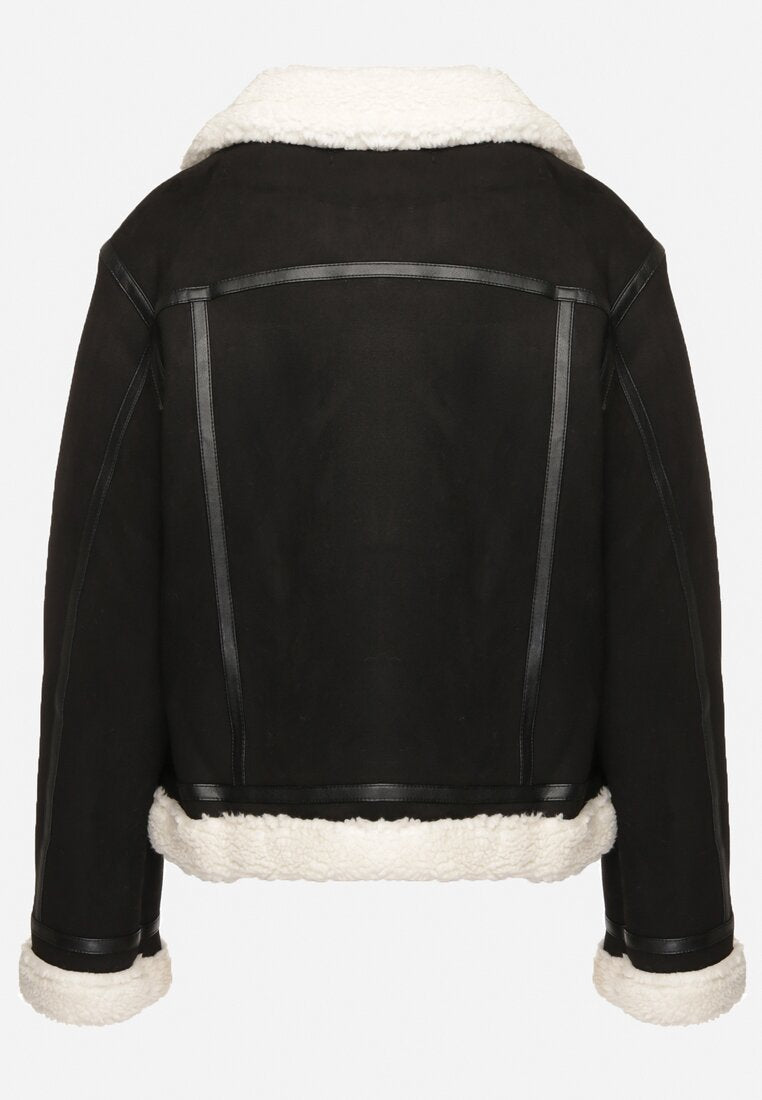 Blouson biker court noir - Naumy