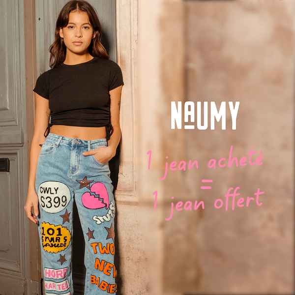 Jeans pas cher pour femme Naumy